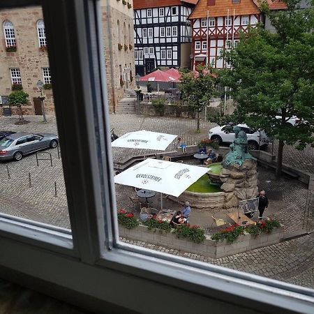 Ferienwohnung Historischer Marktplatz Spangenberg Bagian luar foto