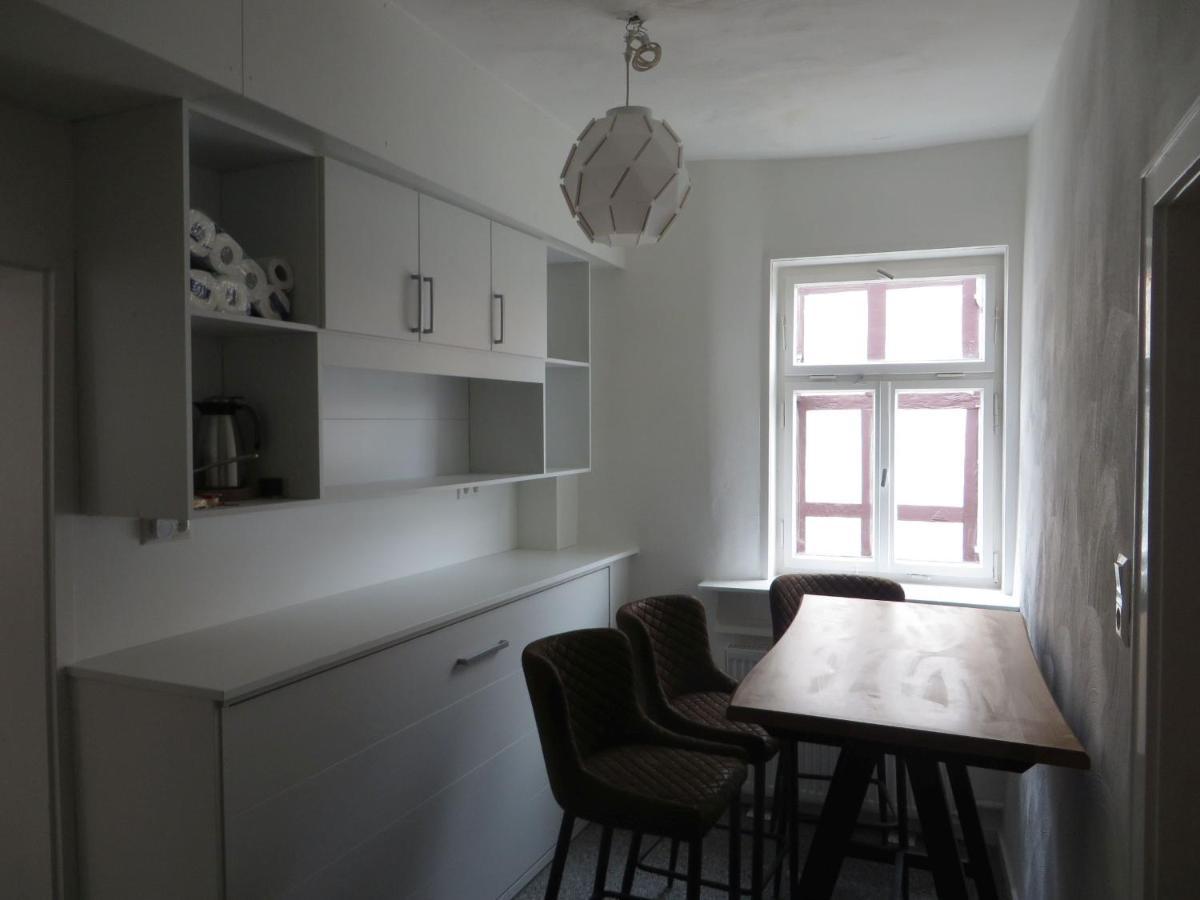 Ferienwohnung Historischer Marktplatz Spangenberg Bagian luar foto